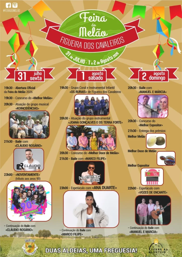 Festas de Figueira dos Cavaleiros (Melão) 2026