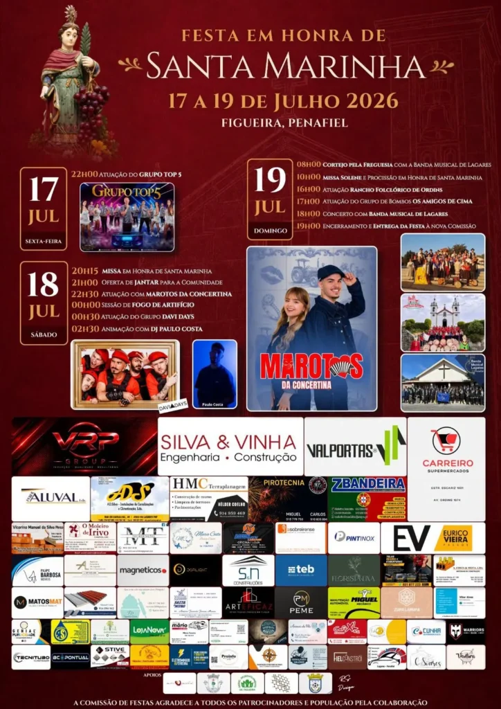 Festas de Figueira, Penafiel (Santa Marinha) 2026