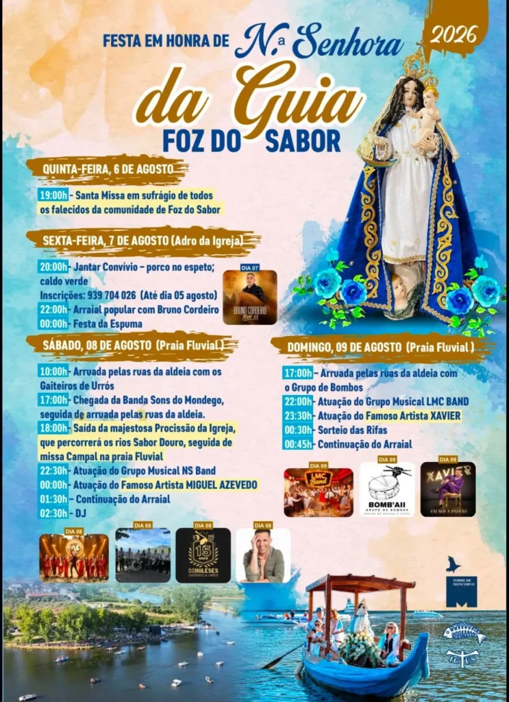 Festas de Foz do Sabor (Senhora da Guia) 2026