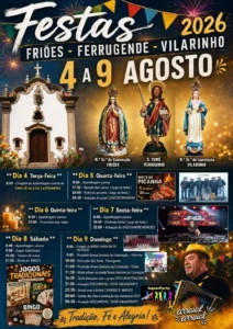 Festas de Friões, Valpaços 2026