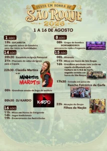 Festas de Garfe (São Roque) 2026