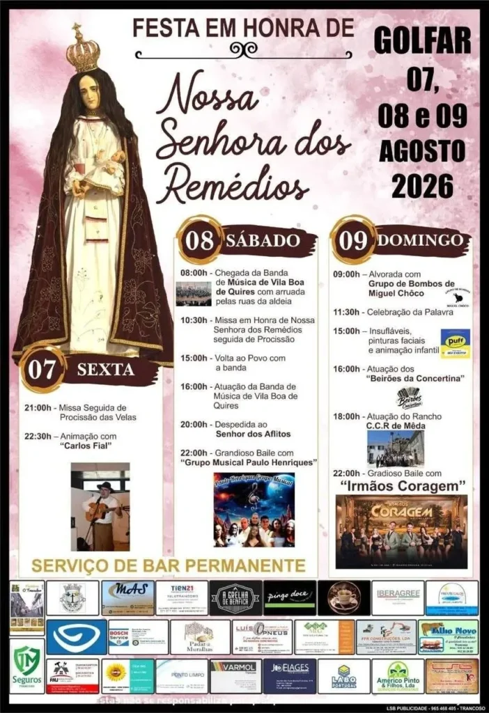 Festas de Golfar (Senhora dos Remédios) 2026