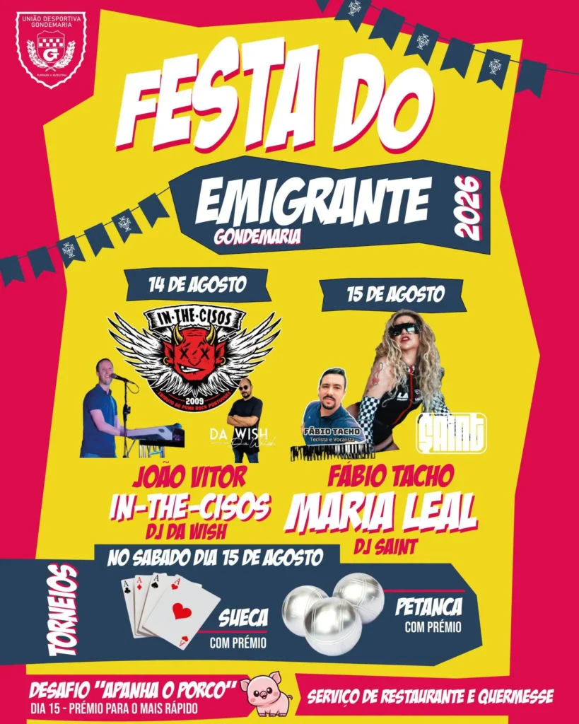 Festas de Gondemaria (Emigrante) 2026