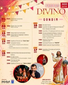 Festas de Gondim (Divino Salvador) 2026