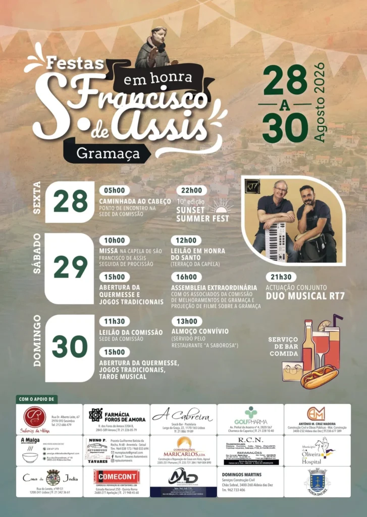 Festas de Gramaça (São Francisco de Assis) 2026
