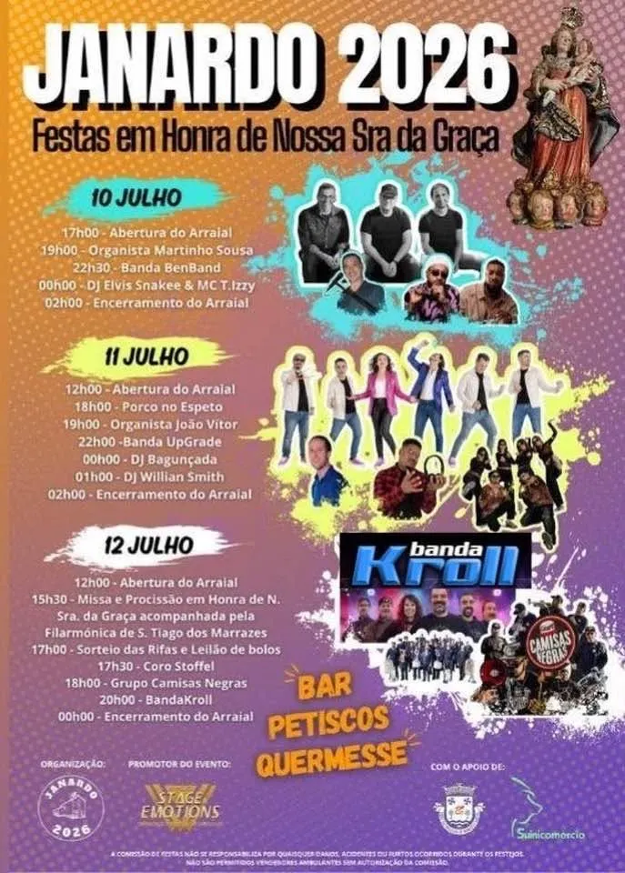 Festas de Janardo (Senhora da Graça) 2026