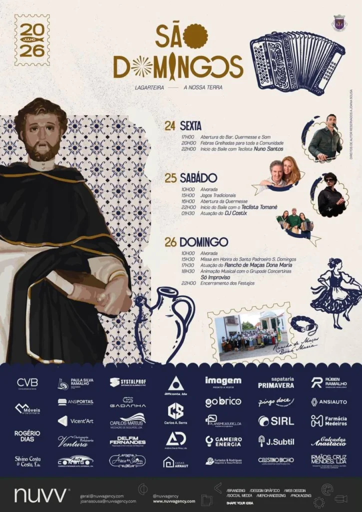 Festas de Lagarteira (São Domingos) 2026