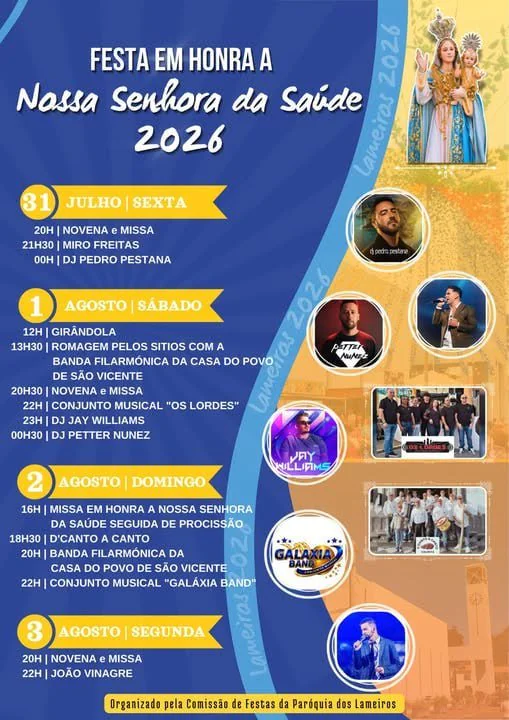 Festas de Lameiros (Senhora da Saúde) 2026
