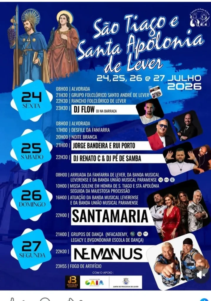 Festas de Lever (São Tiago) 2026