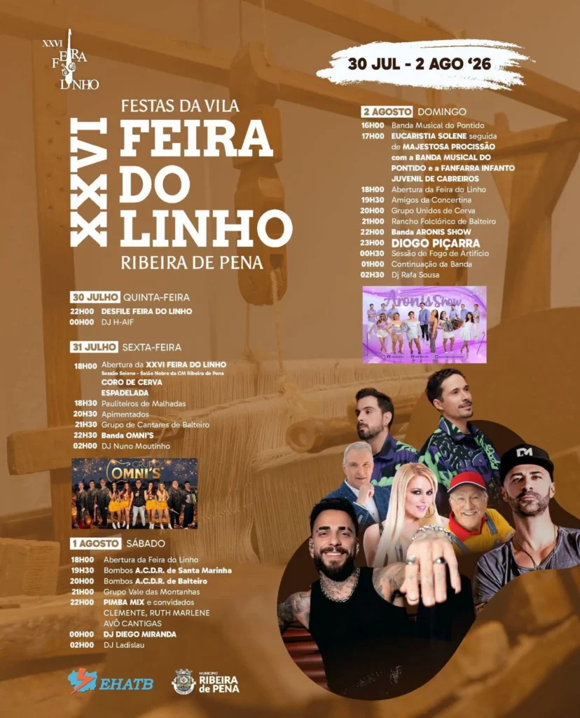 Festas de Ribeira de Pena (Linho) 2026