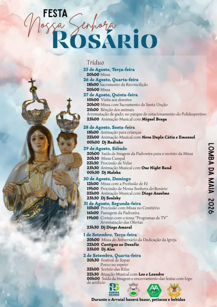 Festas de Lomba da Maia, Ribeira Grande (Senhora Rosário) 2026