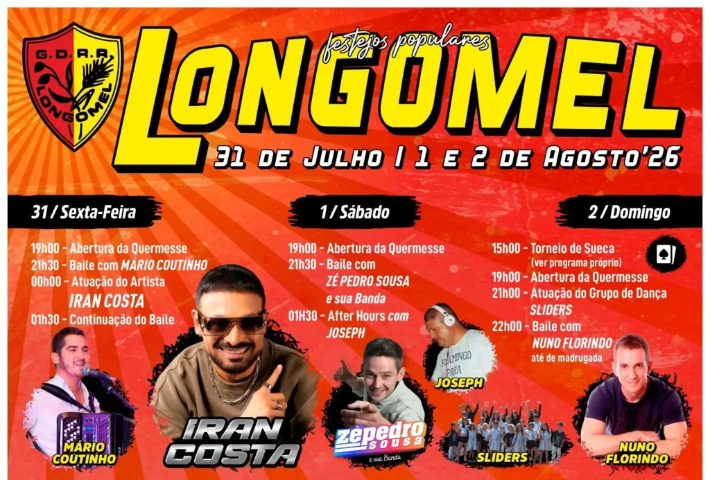 Festas de Longomel 2026