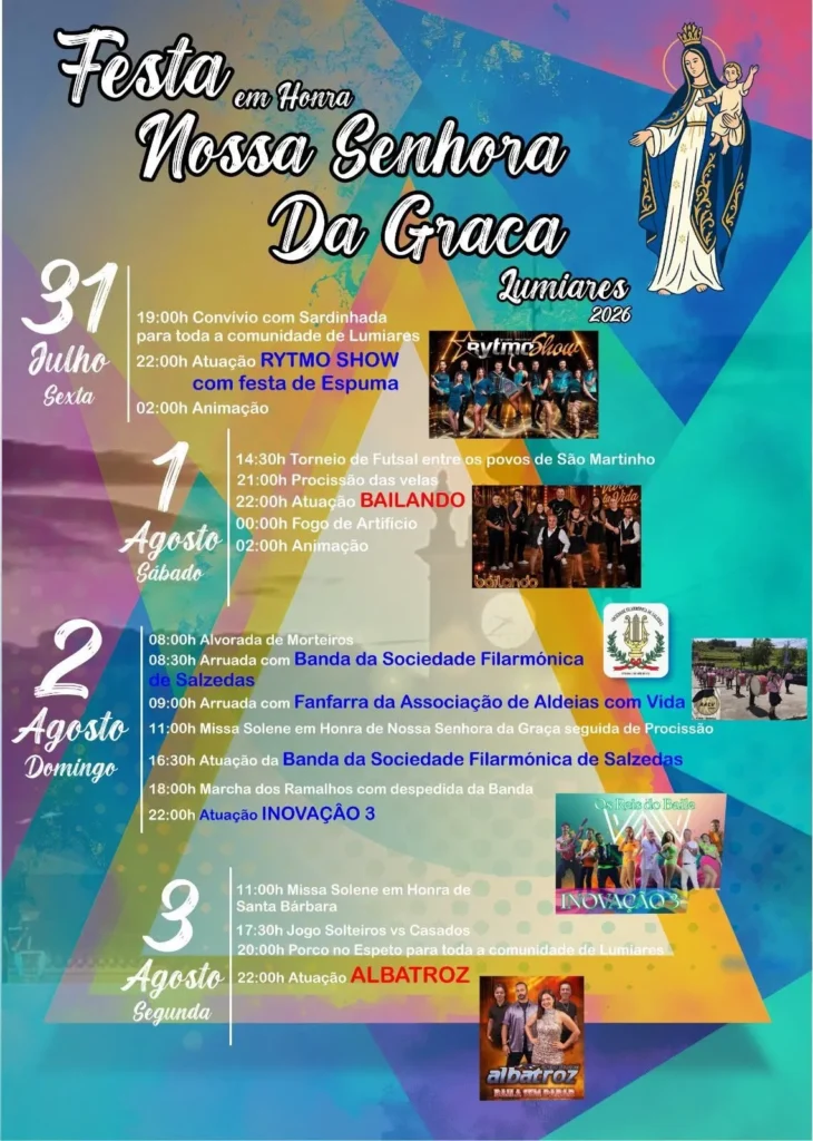 Festa de Lumiares (Senhora da Graça) 2026