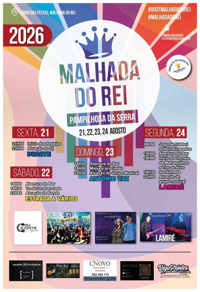 Festas de Malhada do Rei 2026