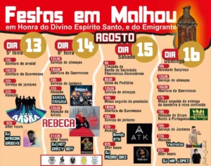 Festas de Malhou (Divino Espírito Santo) 2026