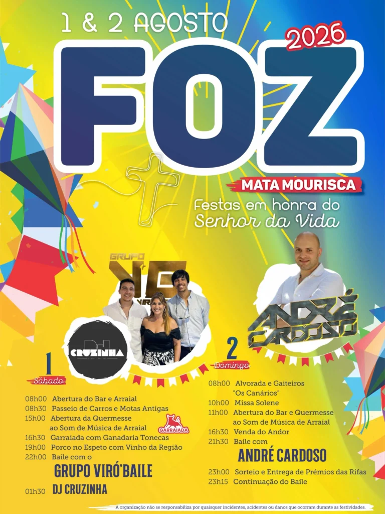 Festas de Foz, Mata Mourisca (Senhor da Vida) 2026