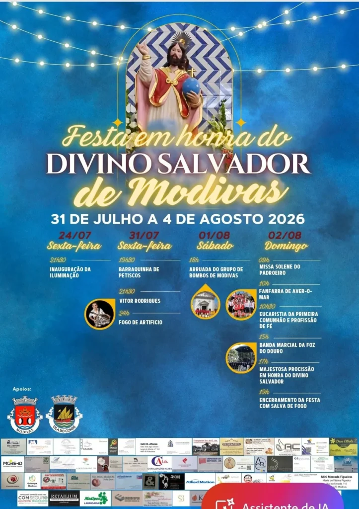 Festas de Modivas (Divino Salvador) 2026