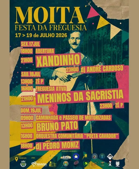 Festas de Moita, Anadia 2026