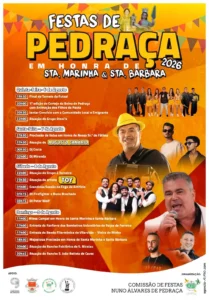 Festas de Pedraça (Senhora da Marinha) 2026