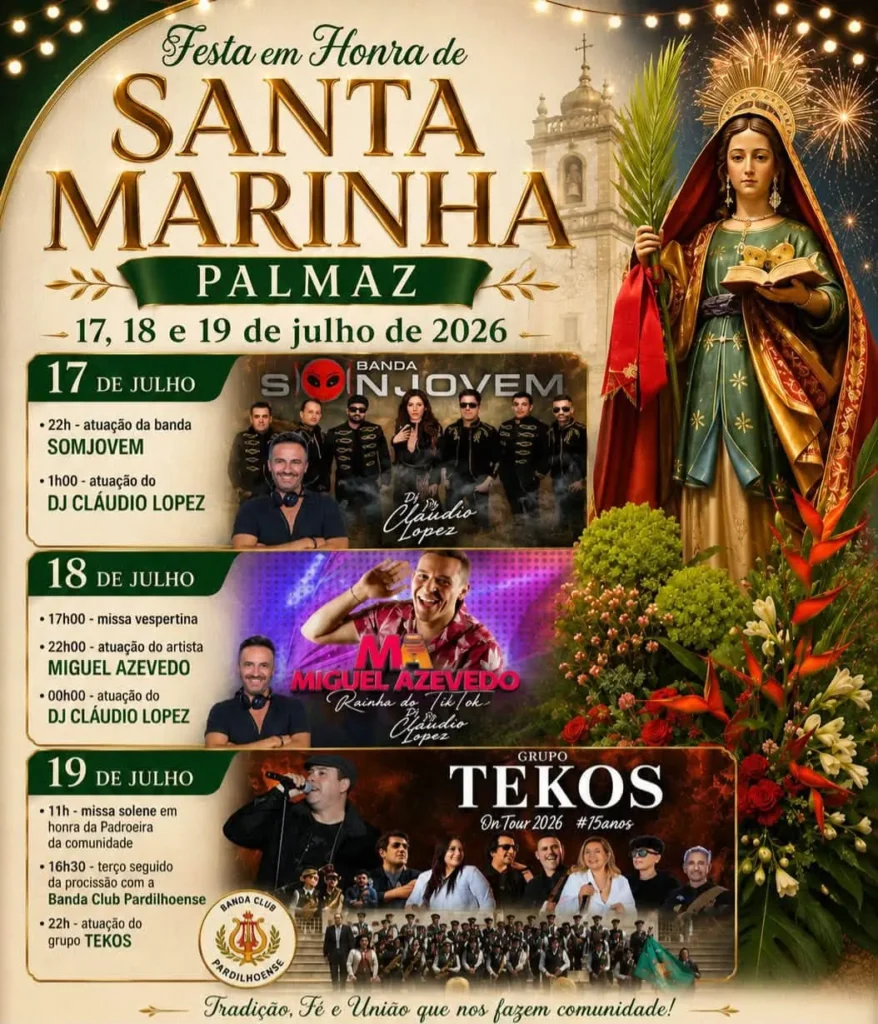 Festas de Palmaz (Santa Marinha) 2026
