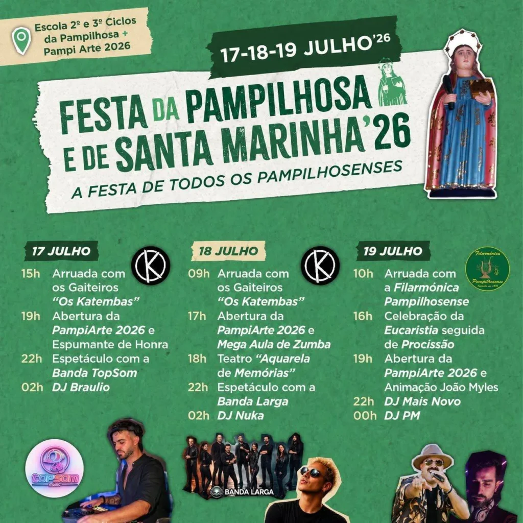 Festas da Pampilhosa, Mealhada 2026