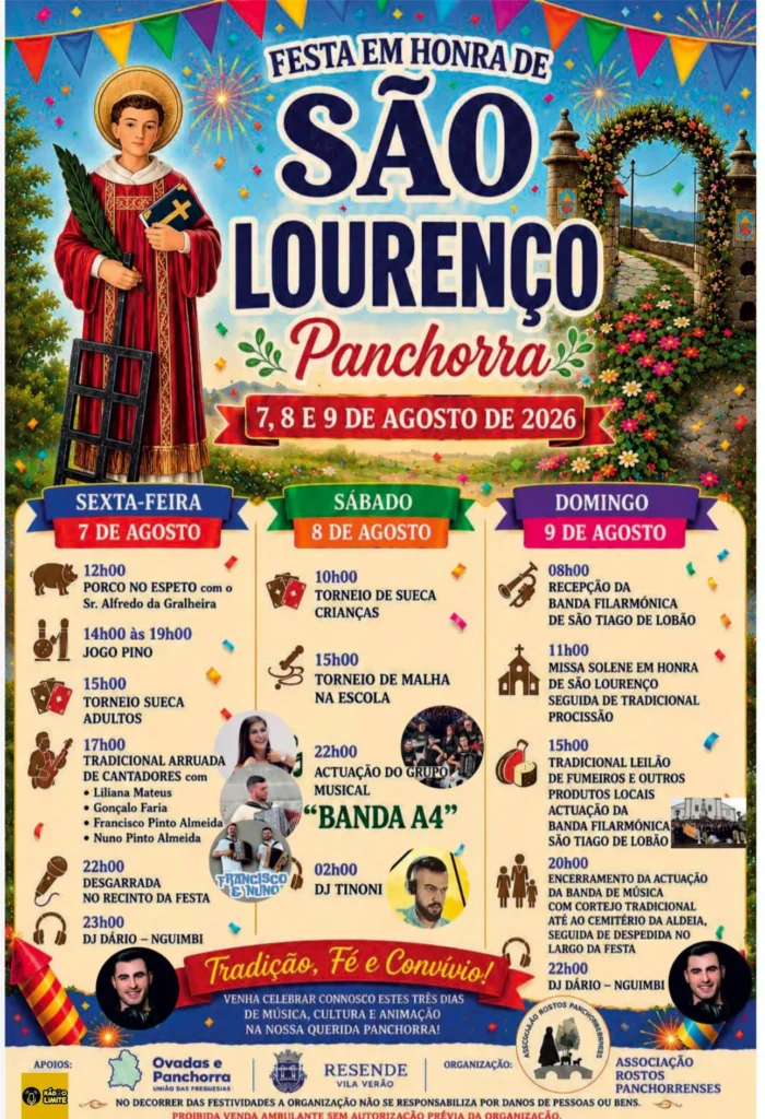 Festas de Panchorra (São Lourenço) 2026