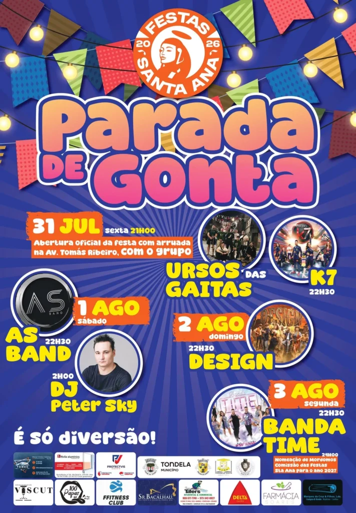 Festas de Parada de Gonta (Santa Ana) 2026