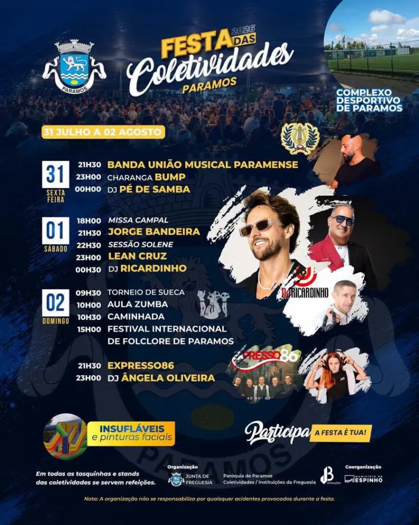 Festas de Paramos 2026