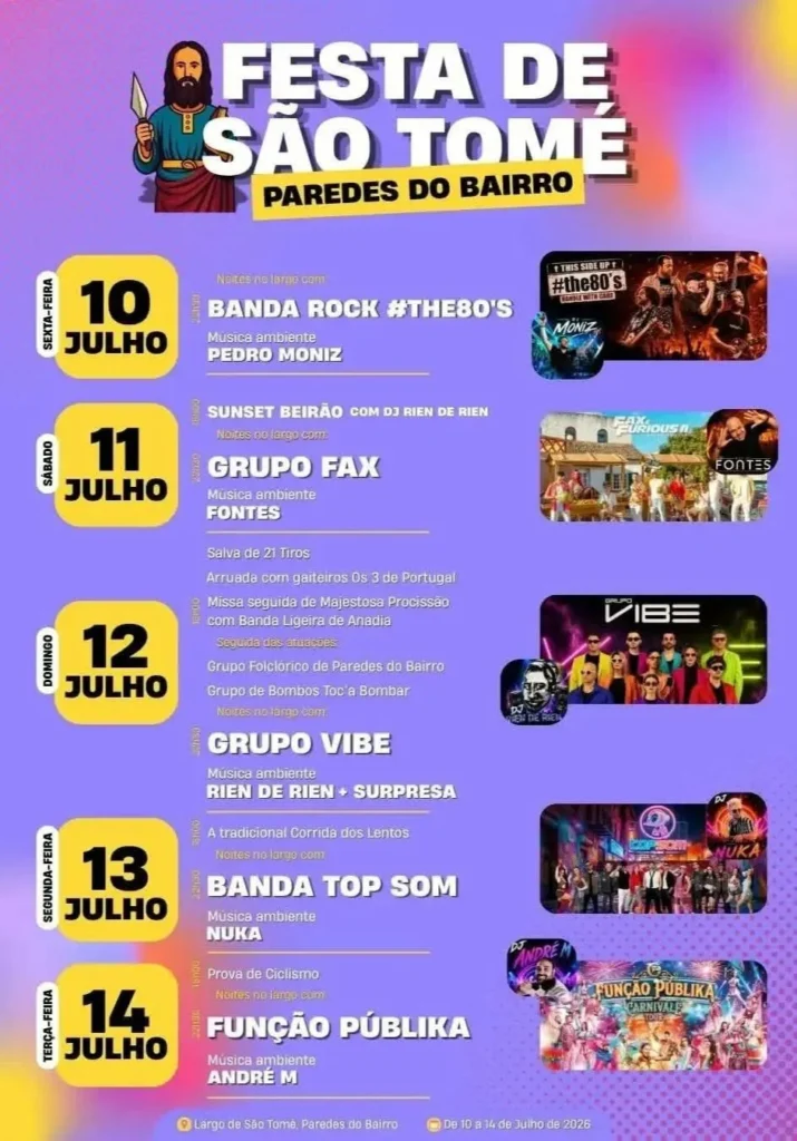 Festas de Paredes do Bairro (São Tomé) 2026