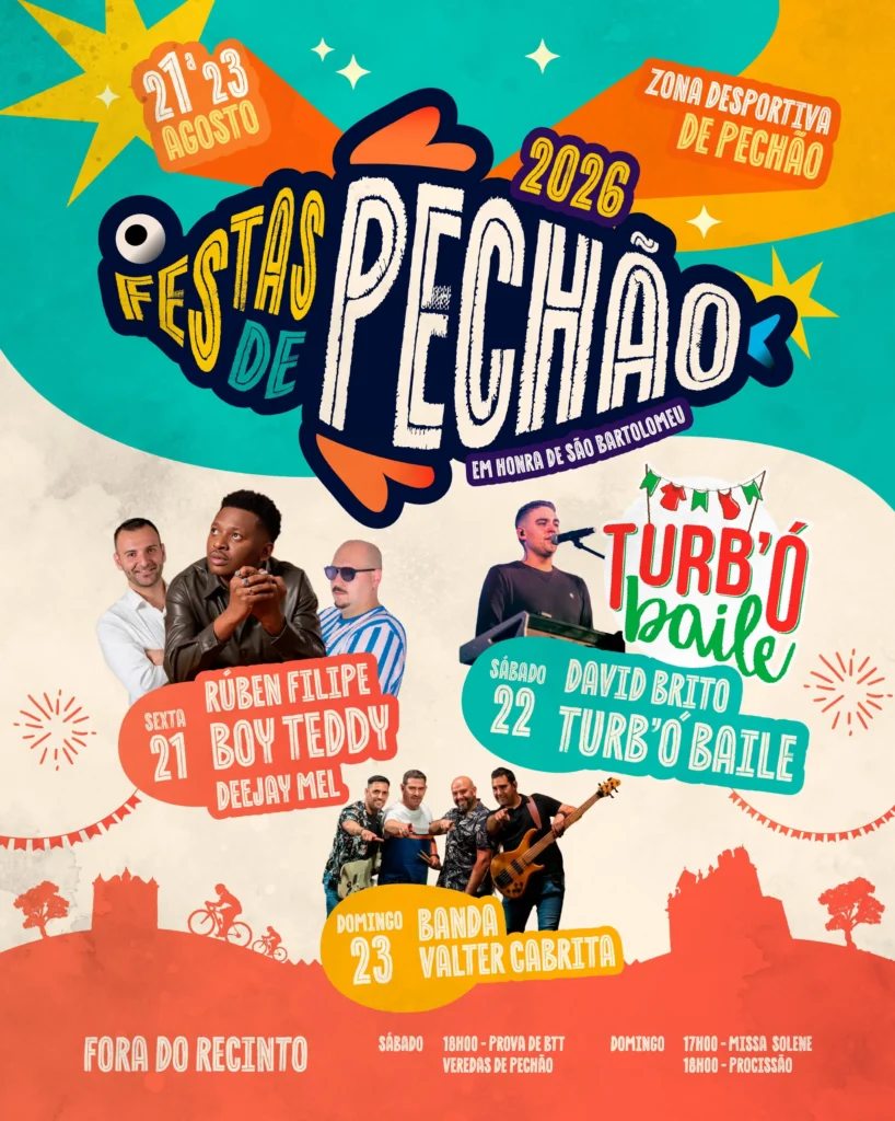 Festas de Pechão (São Bartolomeu) 2026