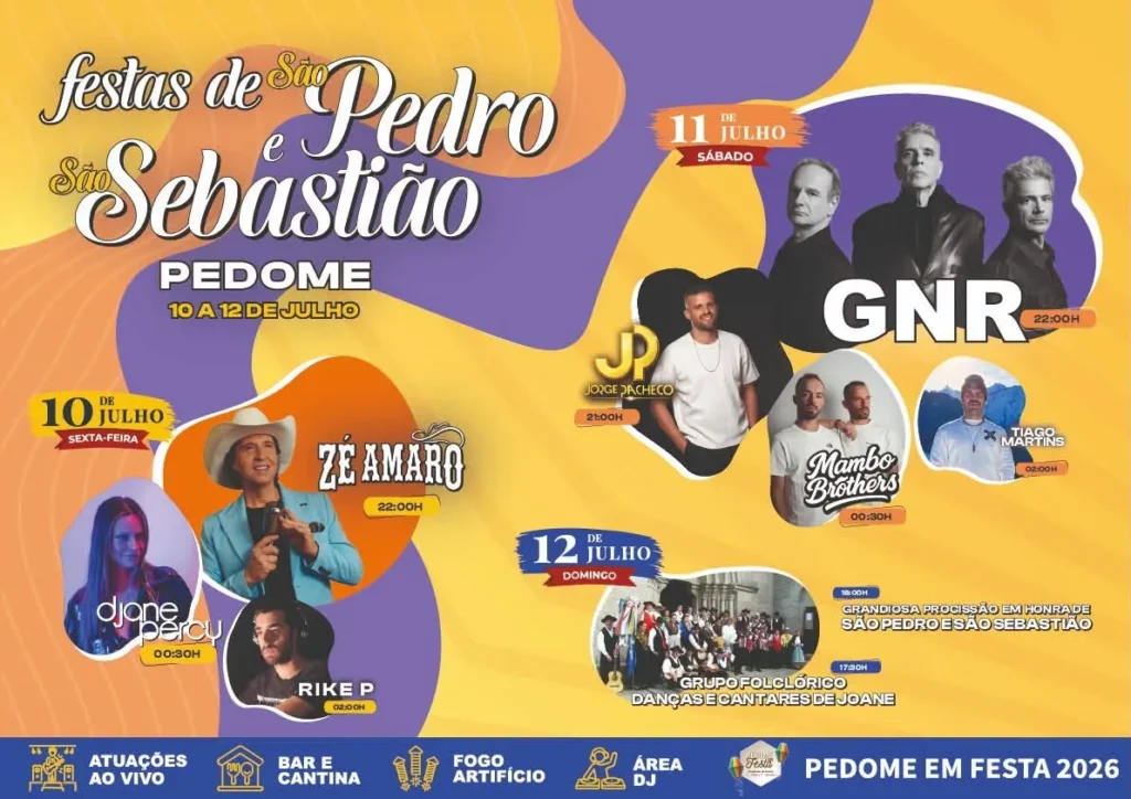 Festas de Pedome (São Pedro) 2026