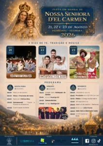 Festas de Pedreiras, Sesimbra (Senhora Del Carmen) 2026