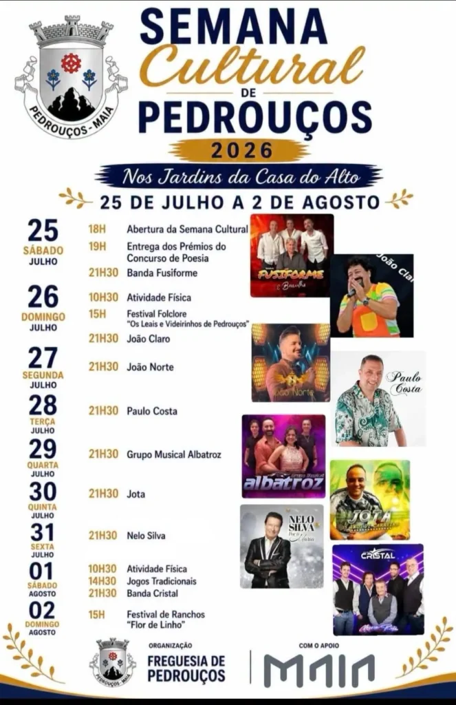 Festas de Pedrouços (Semana Cultural) 2026