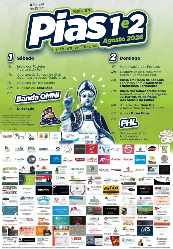 Festas de Pias (São Luís) 2026
