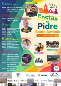 Festas de Pidre (Sano António) 2026