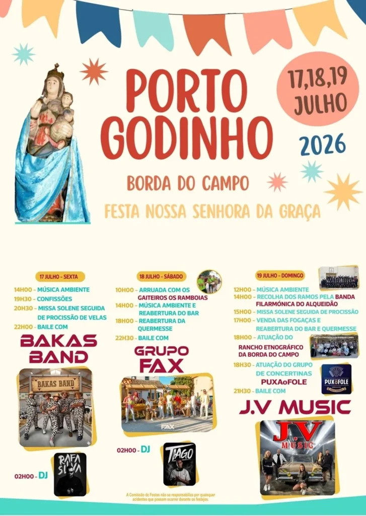 Festas de Porto Godinho 2026