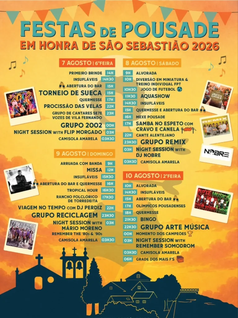 Festas de Pousade (São Sebastião) 2026