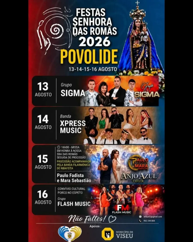 Festas de Povolide (Senhora das Romãs) 2026