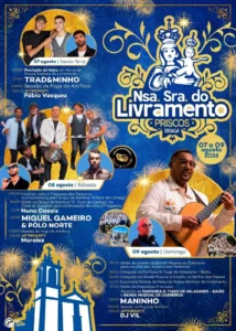 Festas de Priscos (Senhora do Livramento) 2026