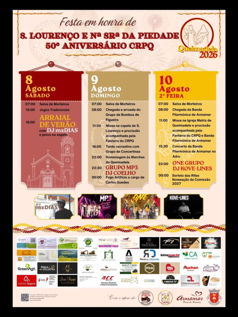 Festas de Queimadela 2026
