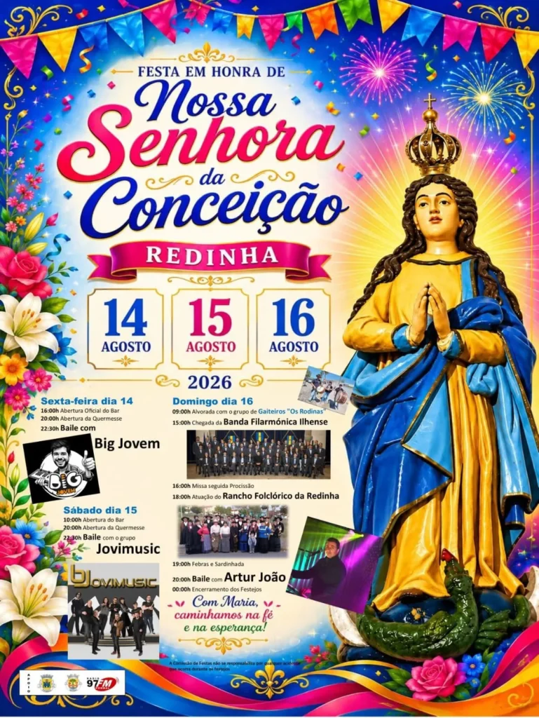 Festas de Redinha (Senhora da Conceição) 2026