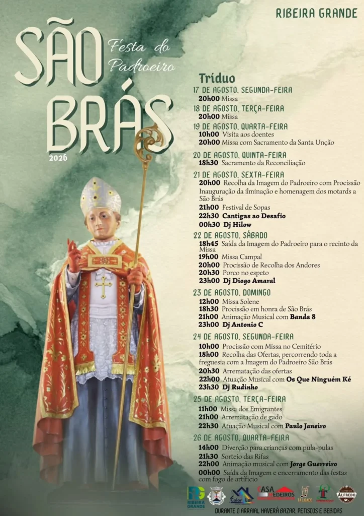 Festas de Ribeira Grande (São Brás) 2026
