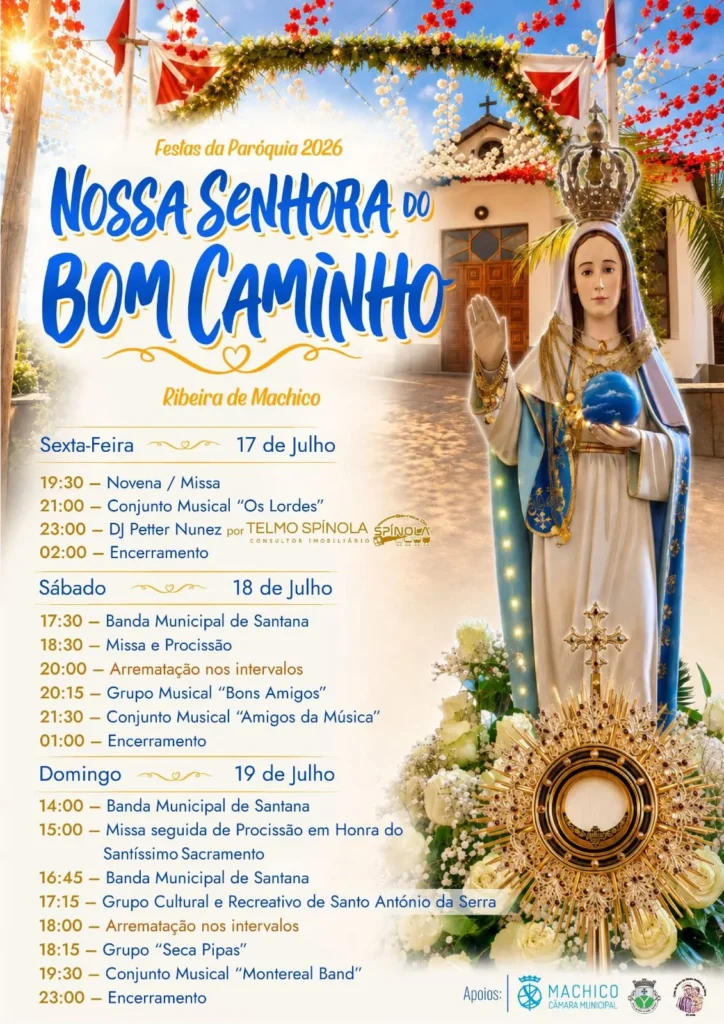 Festas de Ribeira de Machico (Senhora do Bom Caminho) 2026