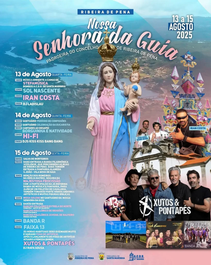 Festas de Ribeira de Pena (Senhora da Guia) 2026