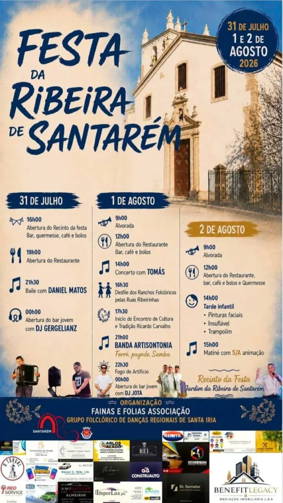 Festas de Ribeira de Santarém 2026
