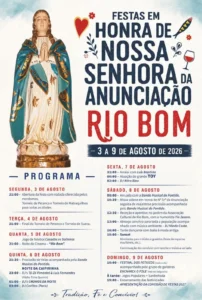 Festas de Rio Bom (Senhora da Anunciação) 2026