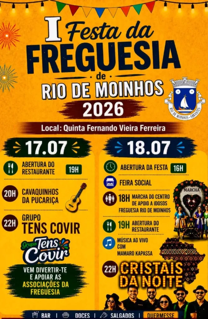Festas de Rio de Moinhos, Abrantes 2026