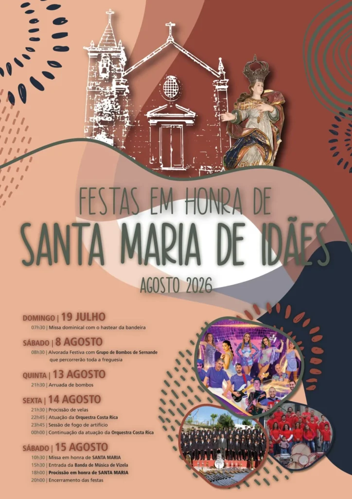 Festas de Santa Maria de Idães 2026