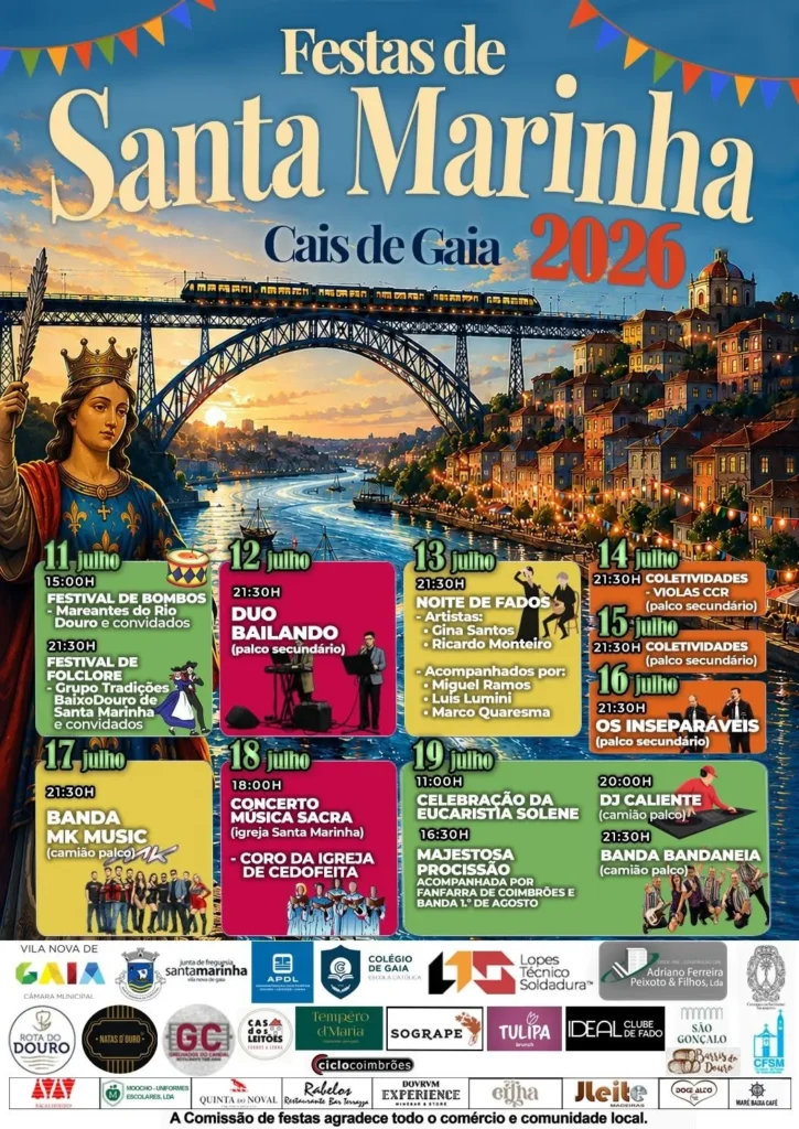 Festas de Vila Nova de Gaia (Santa Marinha) 2026