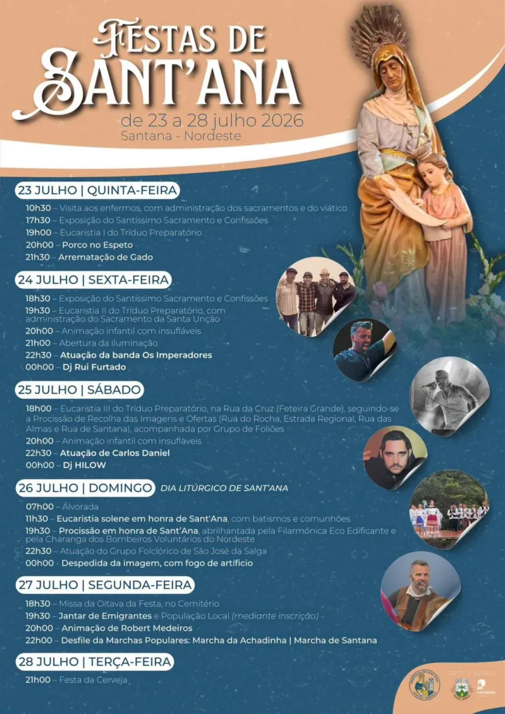 Festas de Santana, Nordeste 2026